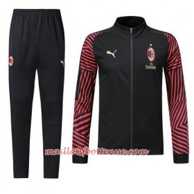 AC Milan Ensemble Vestes d'entrainement Noir 2018/2019
